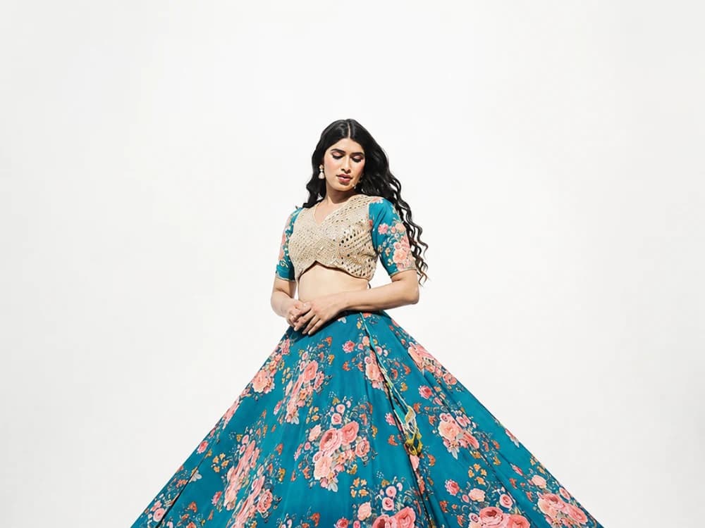 Studio Lehenga Shoot